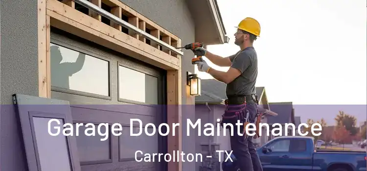 Garage Door Maintenance Carrollton - TX