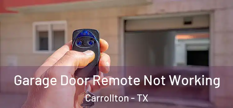  Garage Door Remote Not Working Carrollton - TX