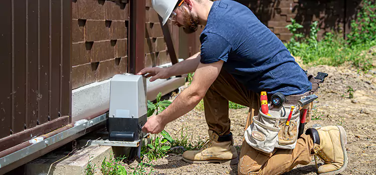 Electric Driveway Gate Installation Carrollton